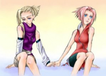 Sakura e Ino